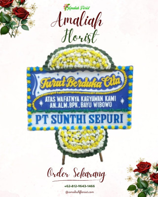 Papan Bunga Duka di Muarareja
