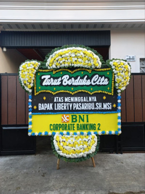 Papan Bunga Duka di Muarareja