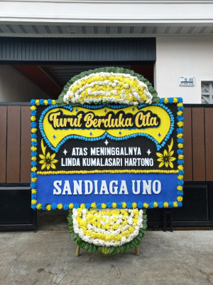 Papan Bunga Duka di Muarareja